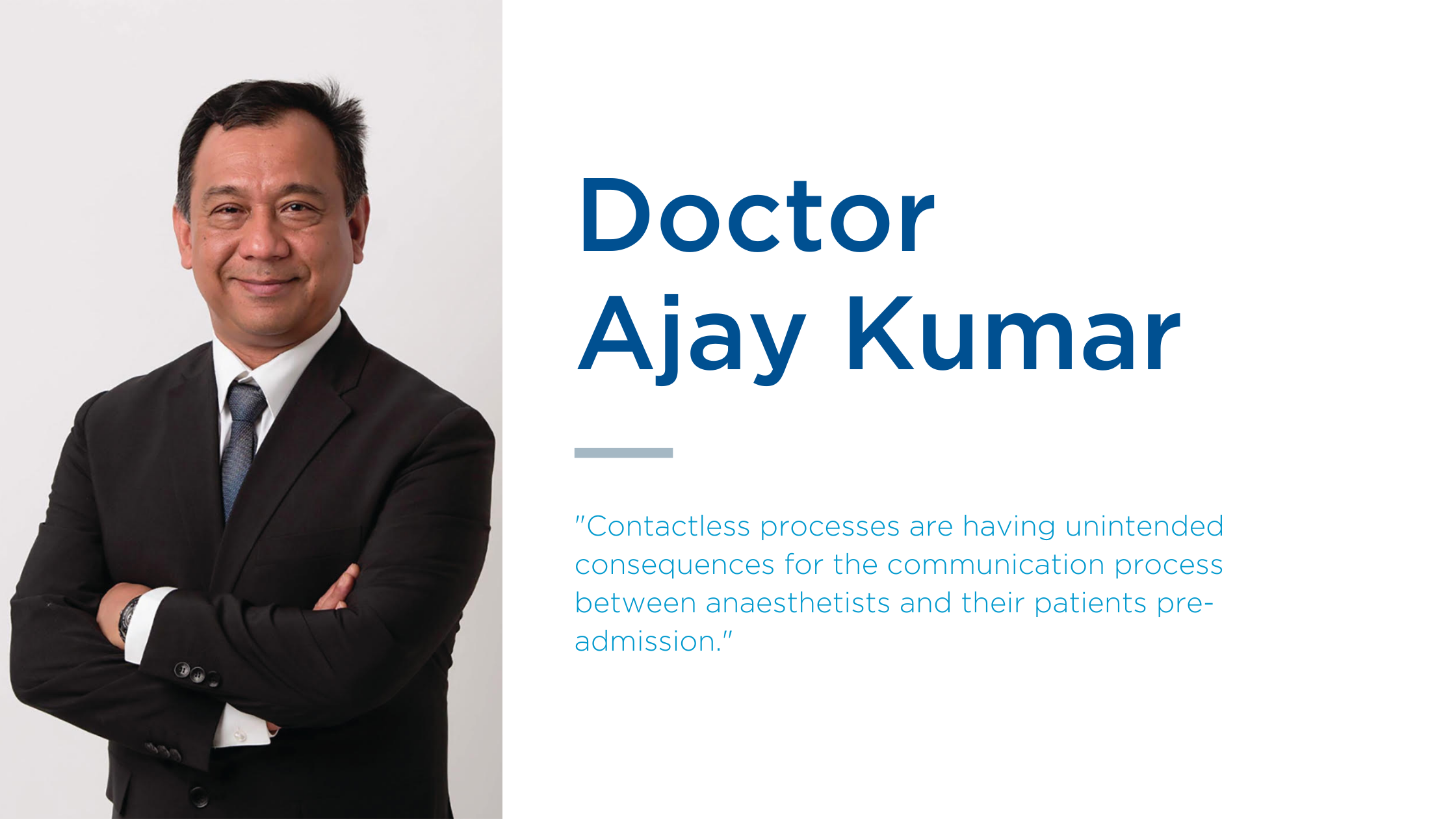 Dr Ajay Kumar discusses informed patient consent